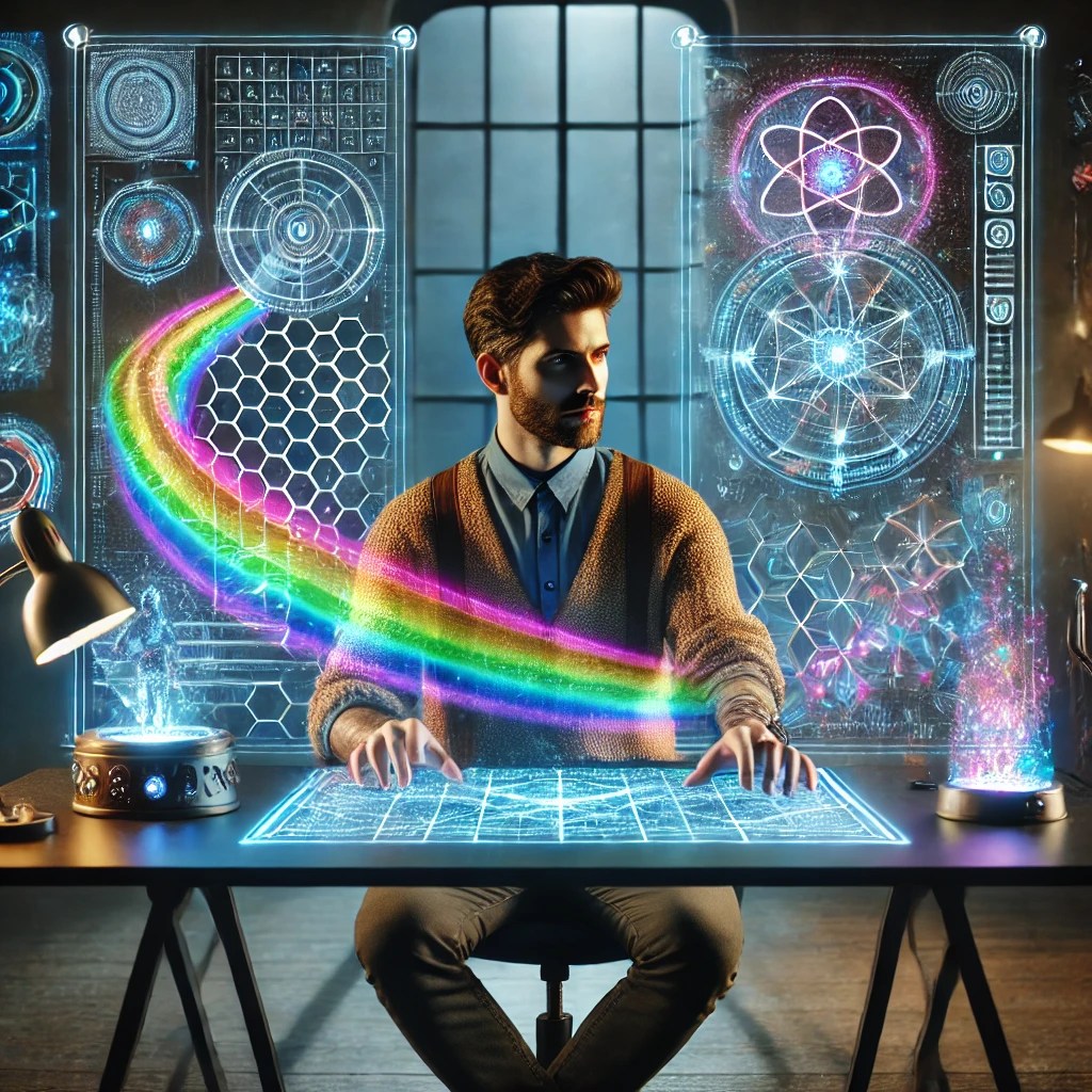 Conceptual art of Creative development